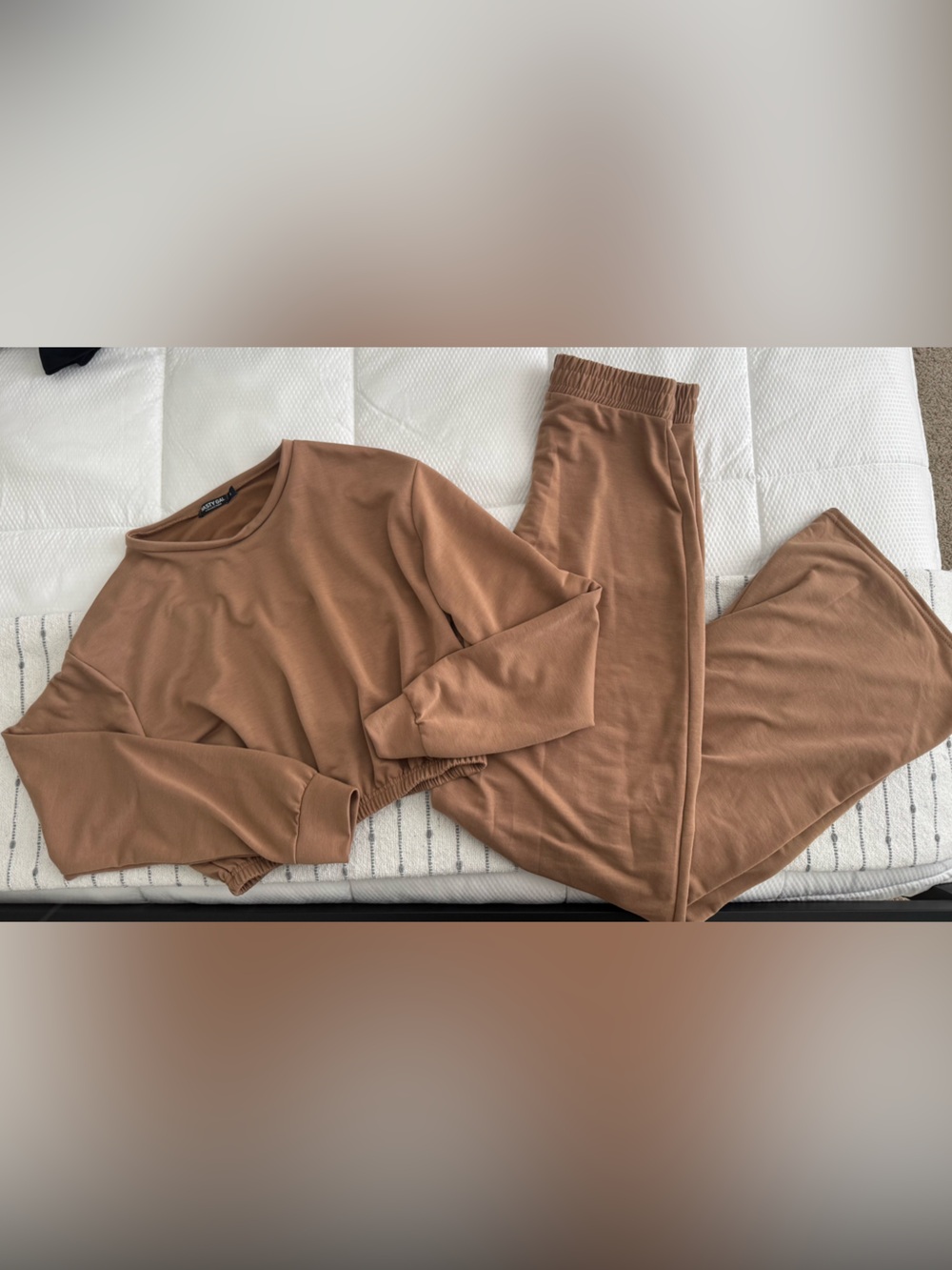 NWOT Nasty Gal Women’s Cozy Lounge Set - Brown/Taupe/Rust